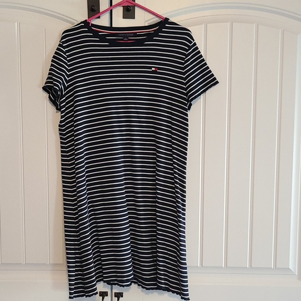 Tommy Hilfiger Navy Dress sz Large